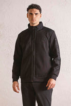 GMG Firenze-Kapüşonlu Fermuarlı Garni Detaylı Erkek Sweatshirt-SWEATSHIRT-4-Milagron.com