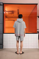 GMG Firenze-Kapüşonlu Kanguru Cepli Baskı Detaylı Erkek Sweatshirt-SWEATSHIRT-5-Milagron.com