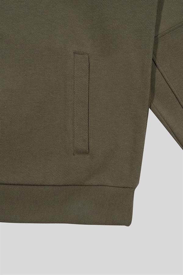 GMG Firenze-Kapüşonlu Sırtı Zero Baskılı Diagonel Sweatshirt-SWEATSHIRT-8-Milagron.com