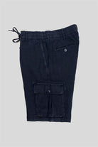 GMG Firenze-Kargo Model %100 Keten Erkek şort-Şort-14-Milagron.com