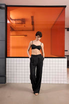 GMG Firenze-Lastikli Bel İstanbul Cepli Bol Paça Kadın Pantolon-Pantolon-2-Milagron.com