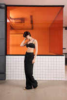 GMG Firenze-Lastikli Bel İstanbul Cepli Bol Paça Kadın Pantolon-Pantolon-5-Milagron.com