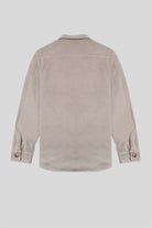 GMG Firenze-Regular Fit Moleskin Kumaş Erkek Dış Gömlek-SWEAT MONT-5-Milagron.com