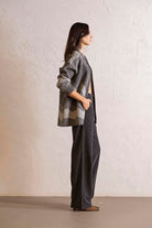 GMG Firenze-Oversize Desenli Kadın Hırka-HIRKA-4-Milagron.com