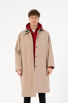 GMG Firenze-Oversize Erkek Palto Kaban-MONT-1-Milagron.com