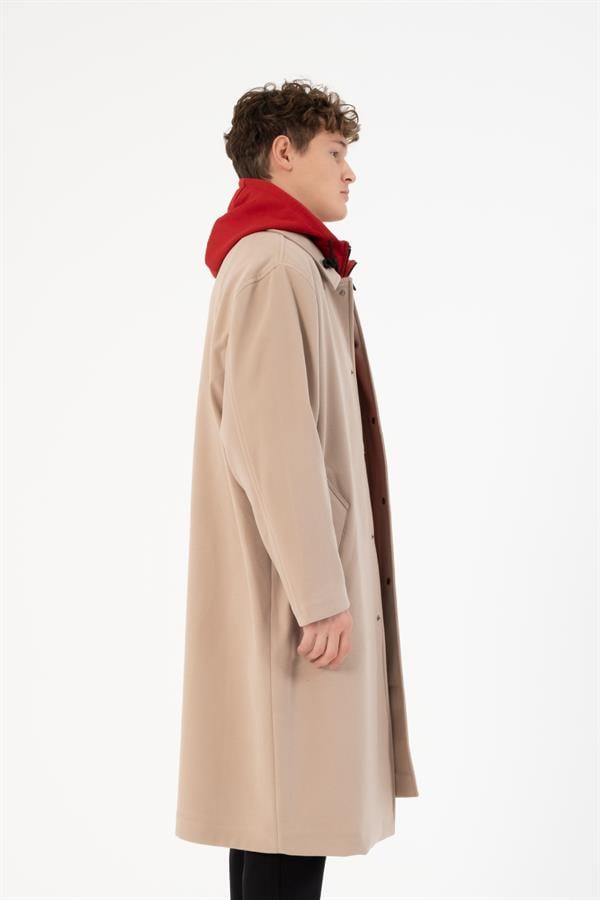 GMG Firenze-Oversize Erkek Palto Kaban-MONT-3-Milagron.com