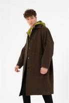 GMG Firenze-Oversize Erkek Palto Kaban-MONT-7-Milagron.com