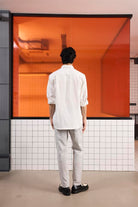 GMG Firenze-Oversize çizgili Modal Erkek Gömlek-GÖMLEK-5-Milagron.com