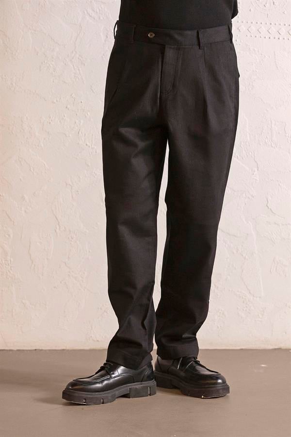 GMG Firenze-Pileli Gusto Detaylı Baggy Erkek Pantolon-JOGGER-1-Milagron.com