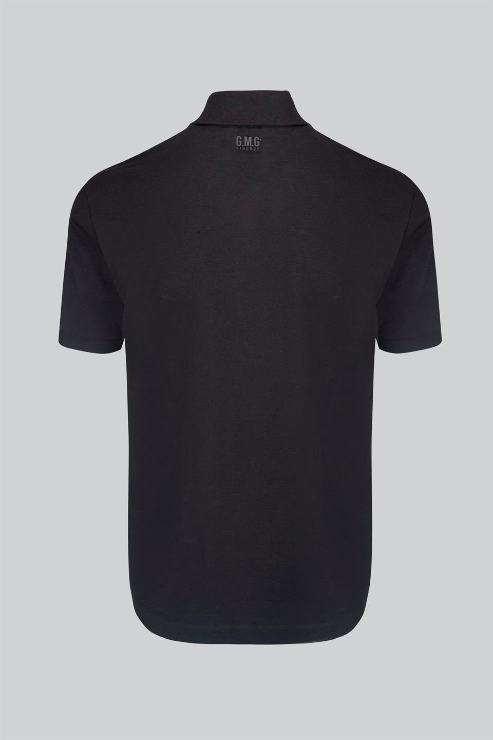 Polo Yaka %100 Pamuk Önü Baskılı Erkek T-Shirt