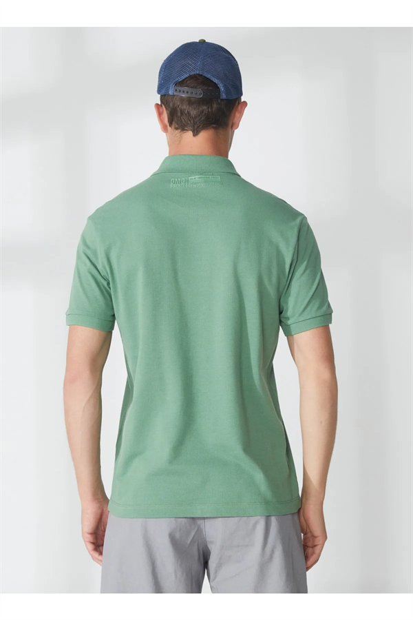 Polo Yaka %100 Pamuk Slim Fit Erkek T-Shirt