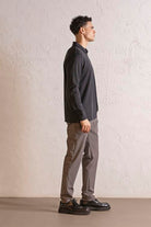 GMG Firenze-Polo Yaka Dikiş Detaylı Erkek Sweatshirt-SWEATSHIRT-7-Milagron.com