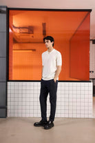 GMG Firenze-Polo Yaka Fermuarlı Slim Fit Triko Erkek Kazak-KAZAK-2-Milagron.com