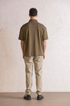 GMG Firenze-Polo Yaka Patı Fermuarlı Cepli Erkek T Shirt-KISA KOL-13-Milagron.com