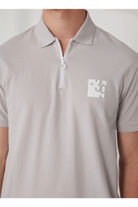 Polo Yaka Patı Su Geçirmez Fermuarlı Erkek T-Shirt