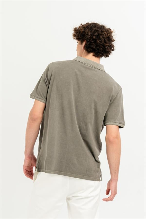 GMG Firenze-Polo Yaka Slim Fit Basic T-Shirt-T-Shirts-17-Milagron.com