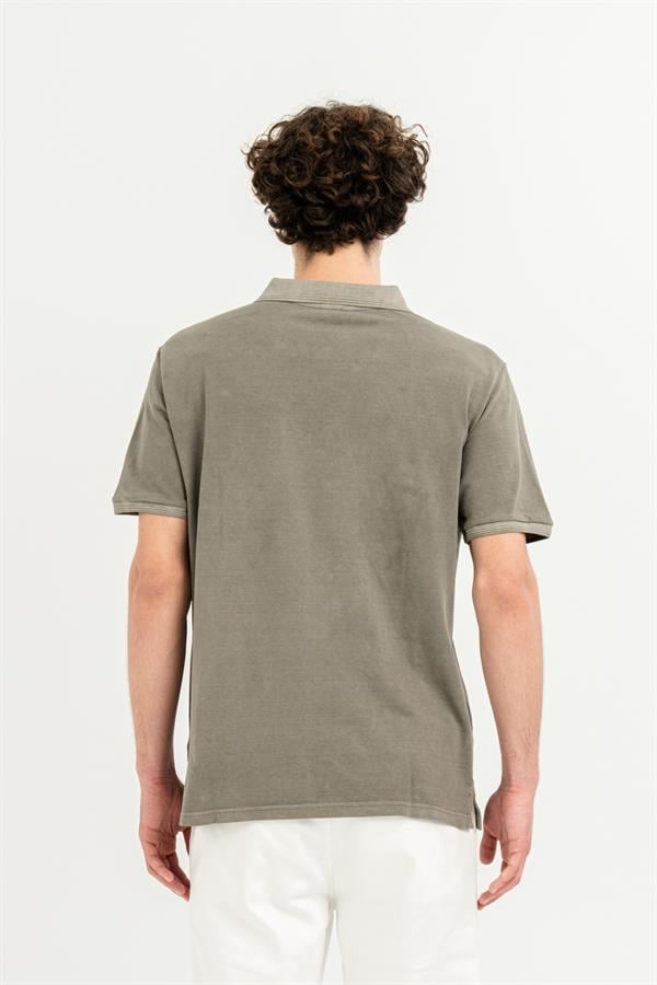 GMG Firenze-Polo Yaka Slim Fit Basic T-Shirt-T-Shirts-18-Milagron.com