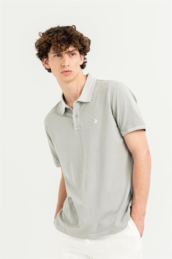 GMG Firenze-Polo Yaka Slim Fit Basic T-Shirt-T-Shirts-9-Milagron.com