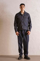 GMG Firenze-Regular Fit Erkek Dış Gömlek-DIŞ GÖMLEK-1-Milagron.com