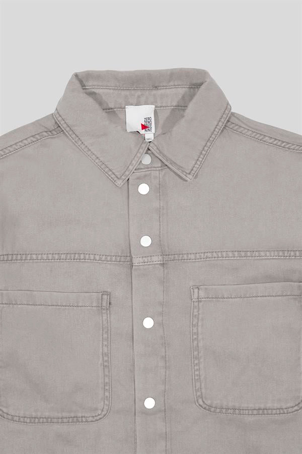 GMG Firenze-Regular Fit önü çıtçıt Kapamalı Lyocell Kadın Gömlek-GÖMLEK-10-Milagron.com