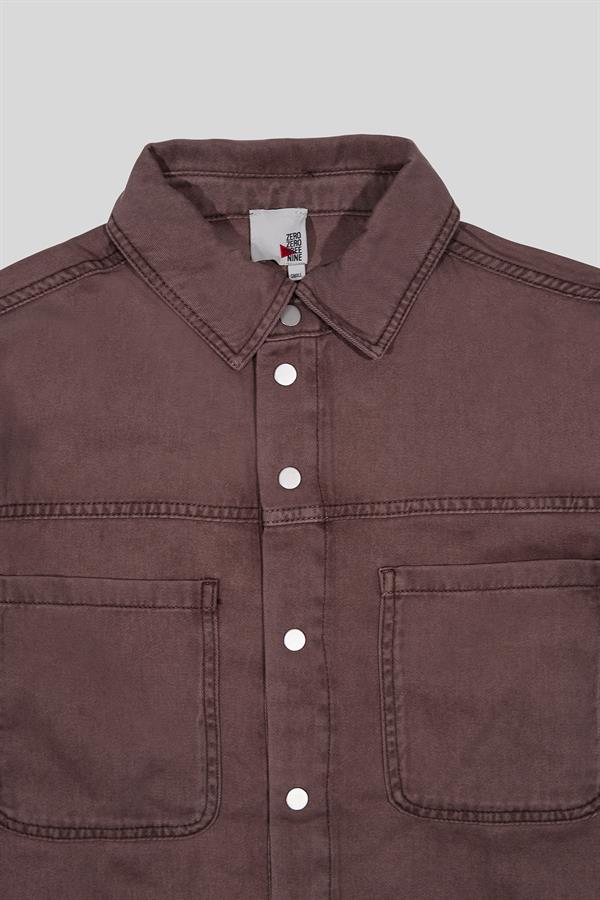 GMG Firenze-Regular Fit önü çıtçıt Kapamalı Lyocell Kadın Gömlek-GÖMLEK-2-Milagron.com
