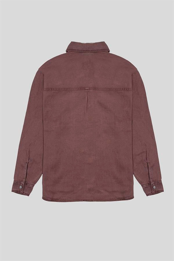 GMG Firenze-Regular Fit önü çıtçıt Kapamalı Lyocell Kadın Gömlek-GÖMLEK-4-Milagron.com