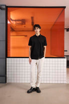 GMG Firenze-Triko Yakalı Merserize Erkek Gömlek-Gömlek-11-Milagron.com