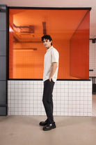 GMG Firenze-Triko Yakalı Merserize Erkek Gömlek-Gömlek-3-Milagron.com