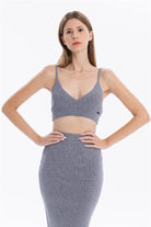 GMG Firenze-V Yaka Askılı Kadın Bra Bralet-BRA-2-Milagron.com