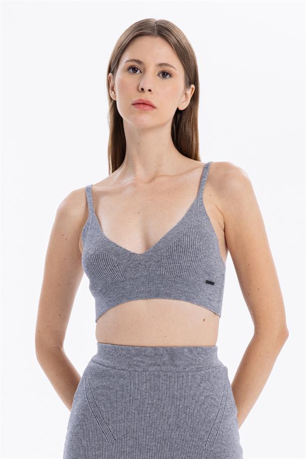 GMG Firenze-V Yaka Askılı Kadın Bra Bralet-BRA-3-Milagron.com