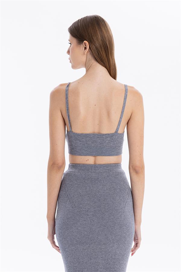 GMG Firenze-V Yaka Askılı Kadın Bra Bralet-BRA-5-Milagron.com