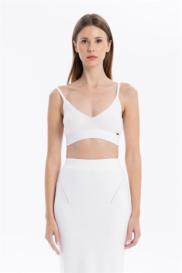GMG Firenze-V Yaka Askılı Kadın Bra Bralet-BRA-6-Milagron.com