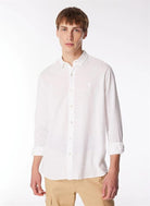 GMG Firenze-Yakası Alttan Britli Regular Fit Basic Erkek Gömlek-Summer'25-1-Milagron.com