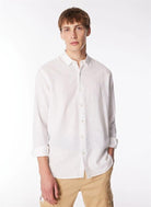 GMG Firenze-Yakası Alttan Britli Regular Fit Basic Erkek Gömlek-Summer'25-2-Milagron.com