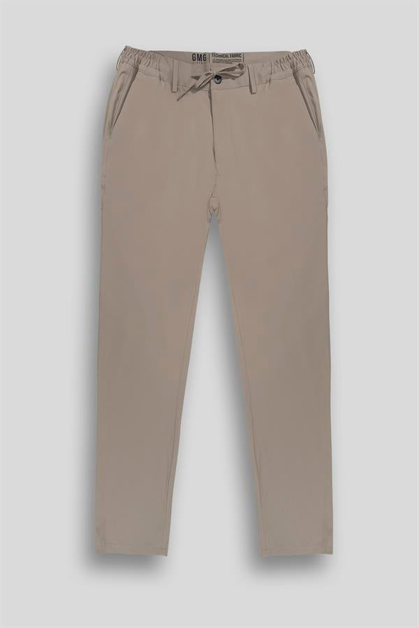 Yan Cepli Arka Cep Çift Fleto Jogger Erkek Pantolon