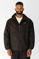 GNP İstanbul-Black Waterproof Rain Jacket-Yağmurluk-1-Milagron.com