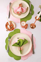 Gaia's Store-Dövme Bakır Peçete Halkası - 4'lü Set - Napkin Ring-Mutfak Aksesuarları-3-Milagron.com