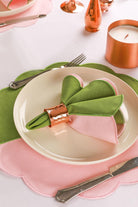 Gaia's Store-Dövme Bakır Peçete Halkası - 4'lü Set - Napkin Ring-Mutfak Aksesuarları-4-Milagron.com