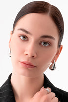 Gal İstanbul-Common Küpe Silver-Küpe-2-Milagron.com