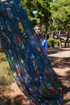 Galene Brand-Loop-g Crep İpek Fular-Şal & Fular-1-Milagron.com