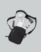 Gaston Luga Dash Vertı Crossbody Çanta - Black