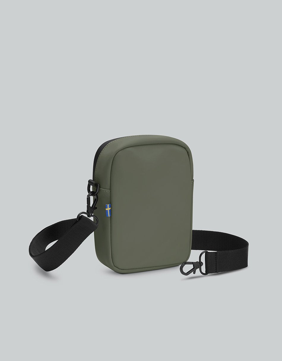Gaston Luga Dash Vertı Crossbody Çanta - Olive