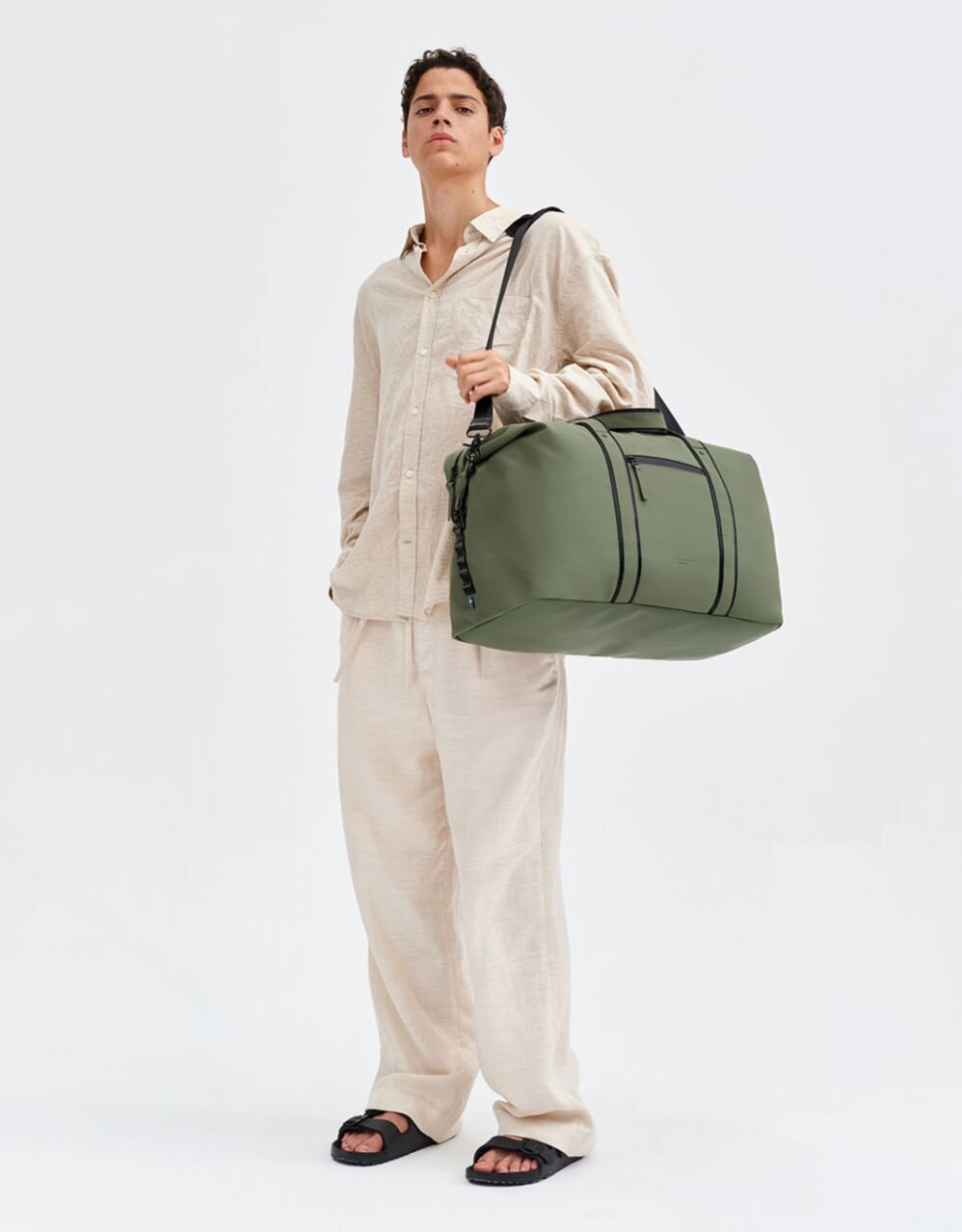 Gaston Luga Dash Weekender 2.0 Medıum Çanta - Olive