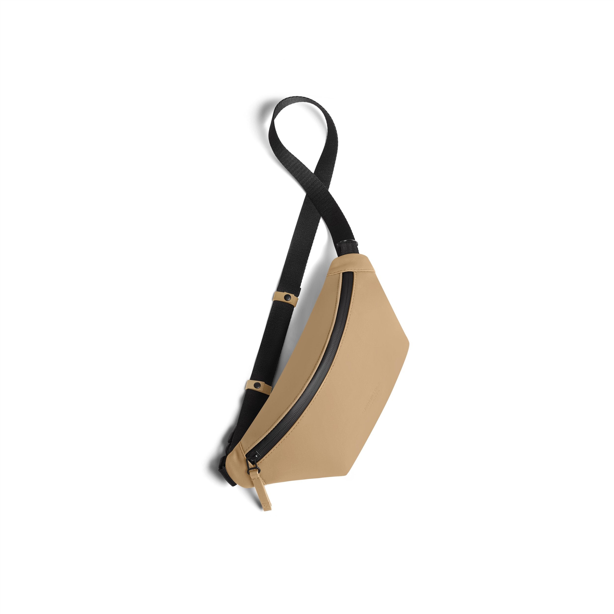 Gaston Luga-Gaston Luga Däsh Bumbag Bel çantası Latte-Bel Çantası-1-Milagron.com