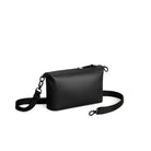 Gaston Luga-Gaston Luga Lightweight Duo Seal Crossbody Omuz çantası Black-Omuz Çantası-3-Milagron.com