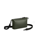 Gaston Luga-Gaston Luga Lightweight Duo Seal Crossbody Omuz çantası Olive-Omuz Çantası-2-Milagron.com
