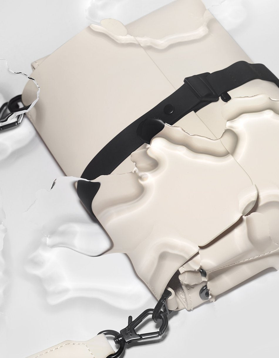 Gaston Luga-Gaston Luga Spläsh Crossbody Bag Cloud Cream-El Çantası-7-Milagron.com