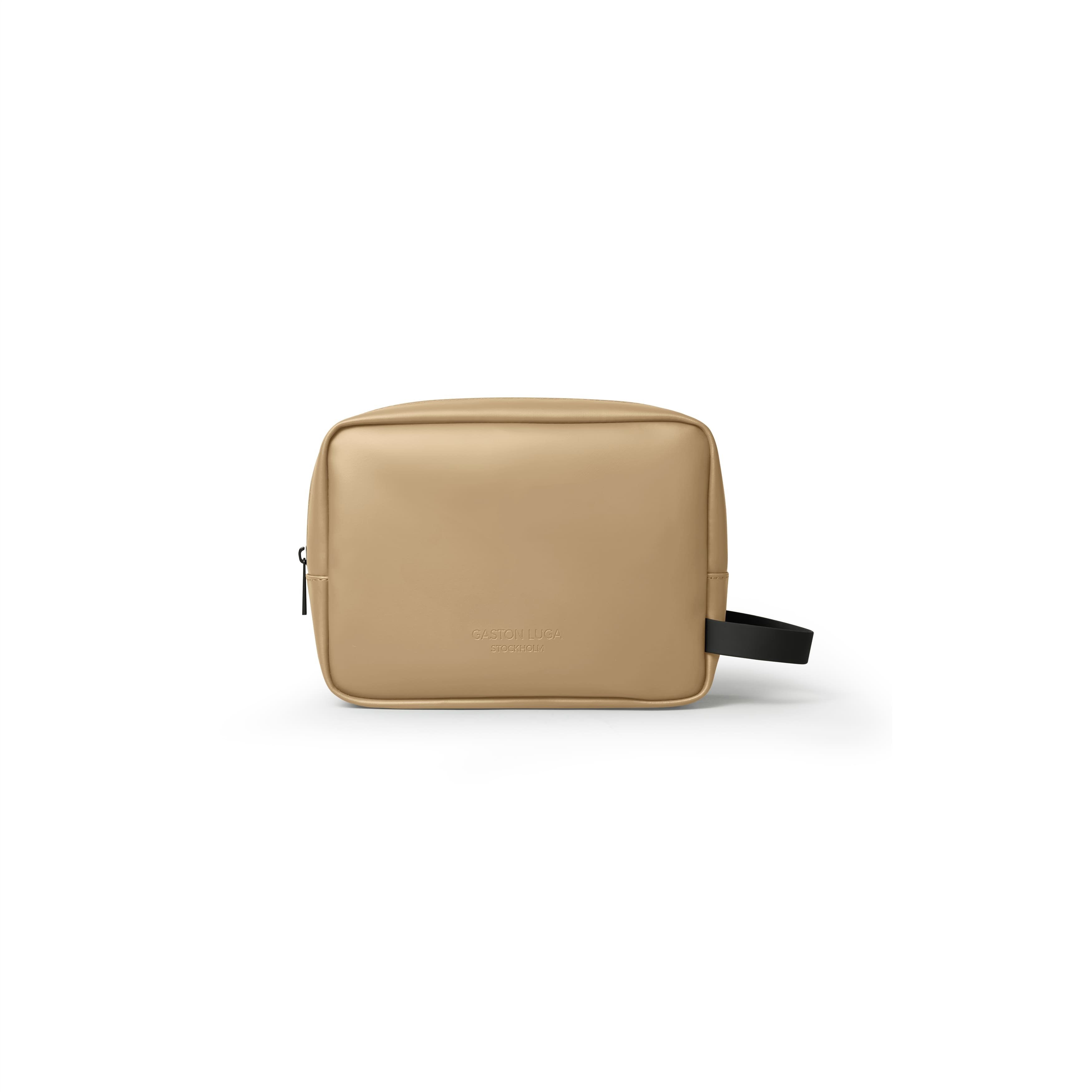 Gaston Luga-Gaston Luga Spläsh Toiletry Bag Latte-El Çantası-1-Milagron.com