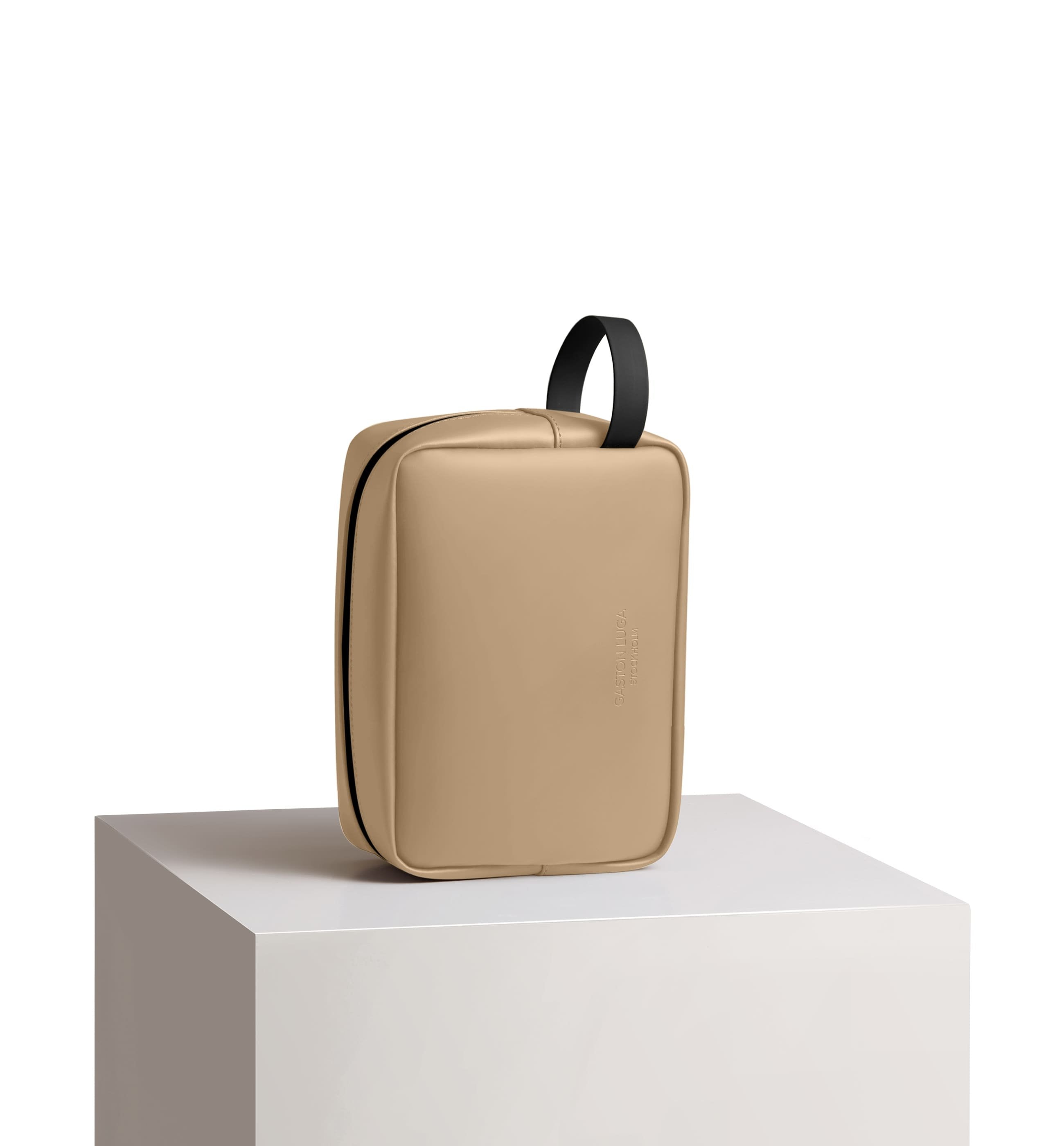 Gaston Luga-Gaston Luga Spläsh Toiletry Bag Latte-El Çantası-2-Milagron.com