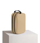 Gaston Luga-Gaston Luga Spläsh Toiletry Double Zipped Bag Latte-El Çantası-2-Milagron.com